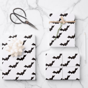 Halloween, Vleermuis Patroon, Snoep of een Leuke S Inpakpapier Vel