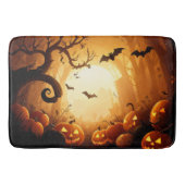 Halloween/vleermuis/pompoen/Herfst Badmat (Voorkant)
