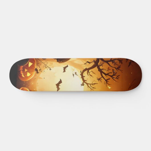 Halloween/vleermuis/pompoen/Herfst Persoonlijk Skateboard (Horizontaal)