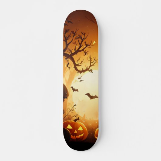 Halloween/vleermuis/pompoen/Herfst Persoonlijk Skateboard (Voorkant)