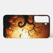 Halloween/vleermuis/pompoen/Herfst Samsung Galaxy Hoesje (Achterkant horizontaal)
