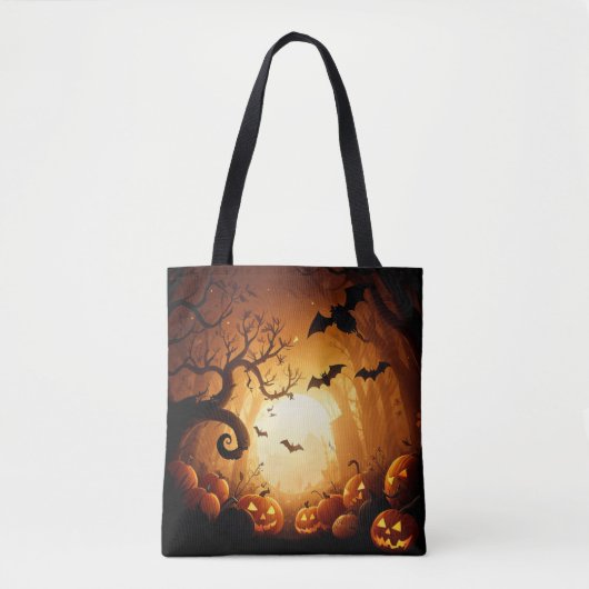 Halloween/vleermuis/pompoen/Herfst Tote Bag (Voorkant)