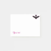 Halloween Vleermuis Post-it® Notes (Voorkant)