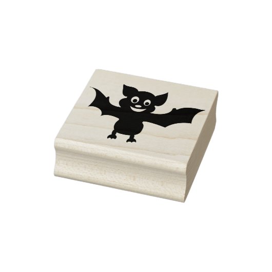 Halloween Vleermuis Rubberstempel (Stempel)