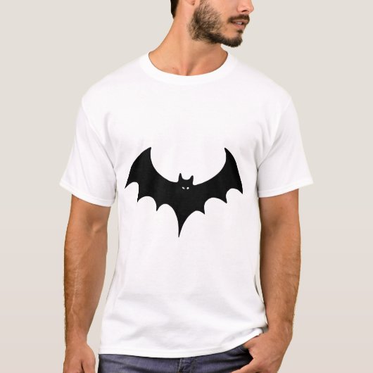 Halloween Vleermuis T-shirt (Voorkant)