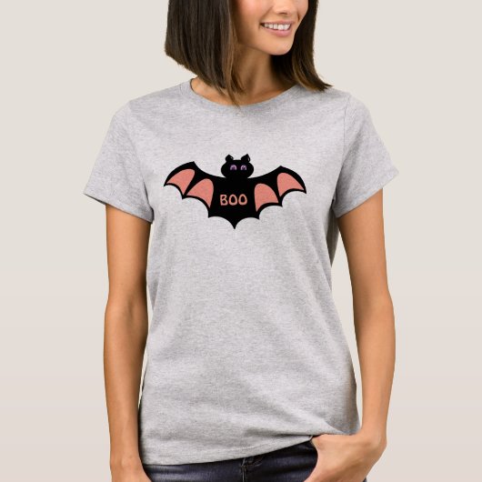 Halloween Vleermuis T-shirt (Voorkant)