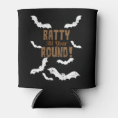 Halloween vleermuiskostuum blikjeskoeler (Voorkant)