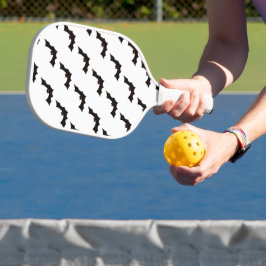 Halloween, Vleermuispatroon, Trick Or Treat, Boe Pickleball Paddle