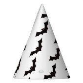 Halloween, vleermuispatroon, Trick or treat, Boo Feesthoedjes (Links)