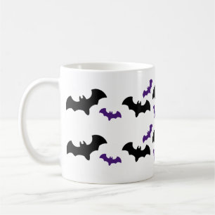 Halloween Vleermuisprint Koffiemok