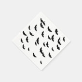 Halloween vleermuisservet servet (Hoek)