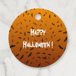 Halloween Vleermuizen Bedankjes Labels