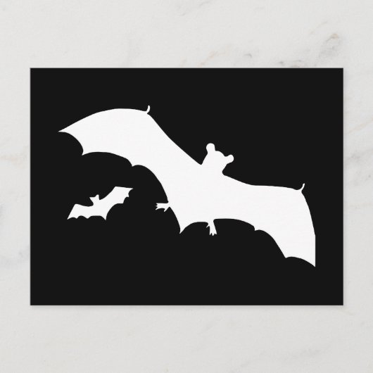 Halloween Vleermuizen Briefkaart (Voorkant)