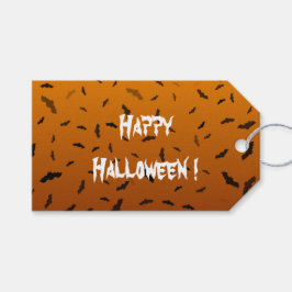 Halloween Vleermuizen Cadeaulabel