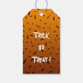 Halloween Vleermuizen Cadeaulabel (Achterkant)