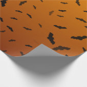 Halloween Vleermuizen Cadeaupapier (Hoek)