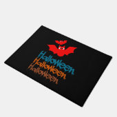 Halloween vleermuizen! deurmat (Schuin)
