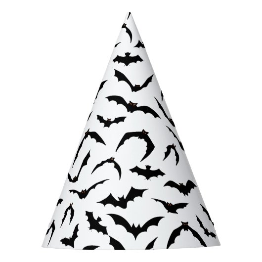 Halloween Vleermuizen Feesthoed Feesthoedjes (Voorkant)