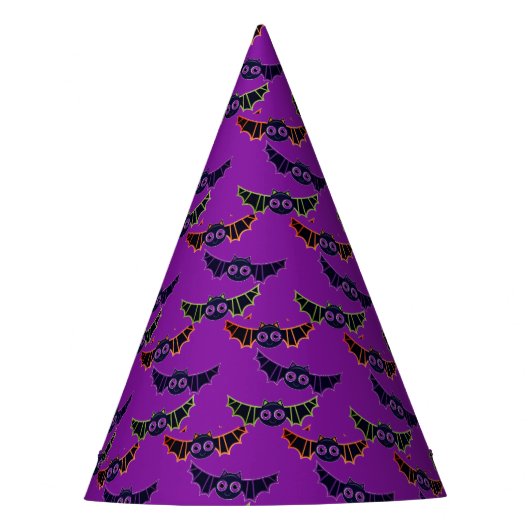 Halloween Vleermuizen Feesthoed Feesthoedjes (Voorkant)