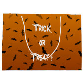 Halloween Vleermuizen Groot Cadeauzakje (Achterkant)