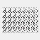 Halloween vleermuizen inpakpapier vellen (Voorkant 3)