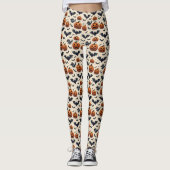 Halloween Vleermuizen Leggings (Voorkant)