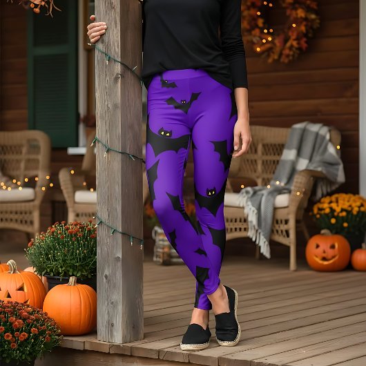 Halloween Vleermuizen Leggings