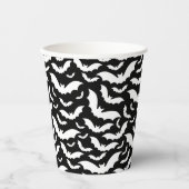 Halloween vleermuizen papieren bekers (Voorkant)