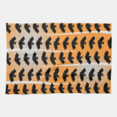 Halloween Vleermuizen Patroon Theedoek (Horizontaal)