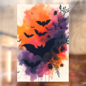 Halloween Vleermuizen Raamsticker (Vel 2)