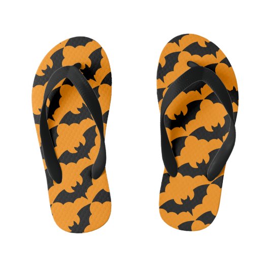 Halloween Vleermuizen Screwball Graphics Kinder Teenslippers (Voetbed)