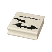 Halloween vleermuizen silhouet rubberstempel (Stempel)