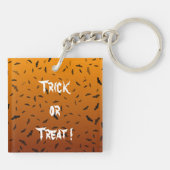 Halloween Vleermuizen Sleutelhanger (Achterkant)