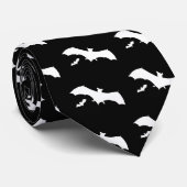 Halloween Vleermuizen Stropdas (Opgerold)