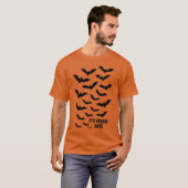 Halloween Vleermuizen T-shirt (Voorkant volledig)