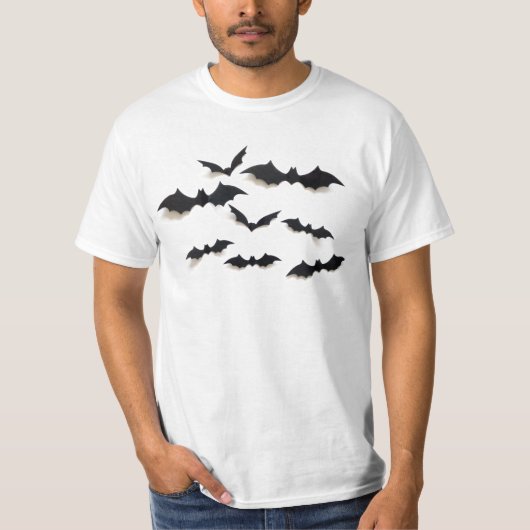 Halloween Vleermuizen T-shirt (Voorkant)