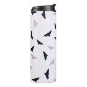 Halloween Vleermuizen Thermomok Thermosbeker (Gedraaid links)