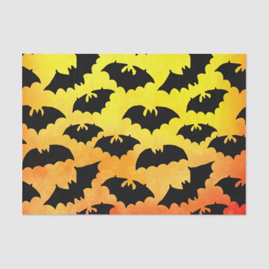 Halloween vleermuizen Vakkelpapier Tissuepapier (Voorkant)