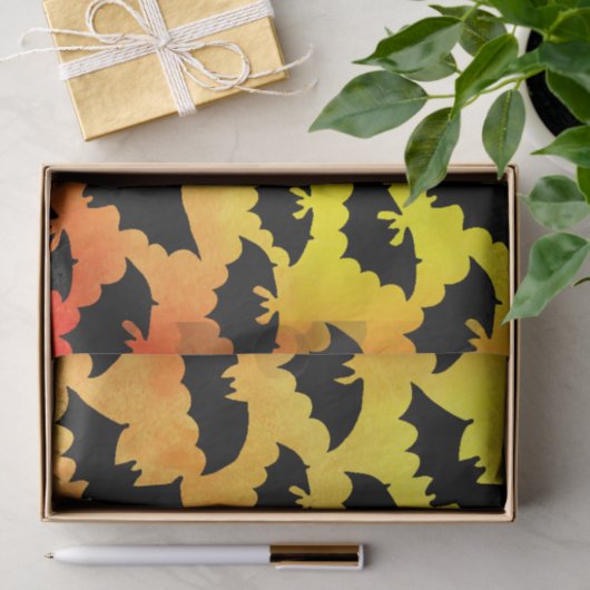Halloween vleermuizen Vakkelpapier Tissuepapier (Geschenk)