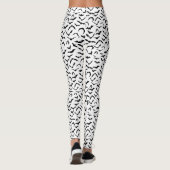 Halloween vleermuizen vrouwen Leggings (Achterkant)
