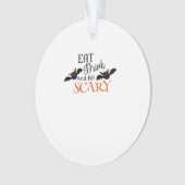 Halloween Vleermuizen Zijn Schattig Grappig Meme Ornament (voorkant)