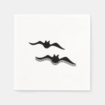 Halloween vleermuizen, zwart