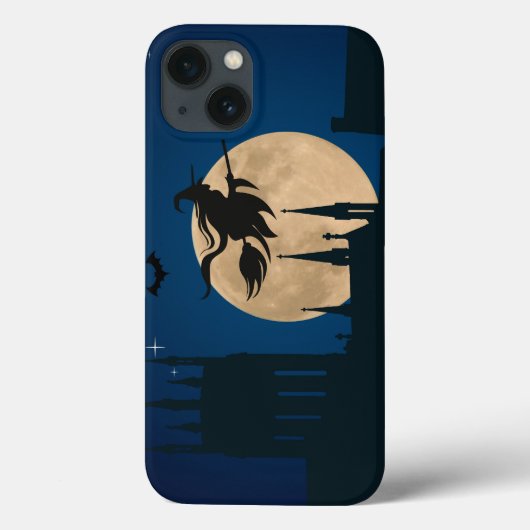 Halloween vliegende heks Case-Mate iPhone case (Achterkant)