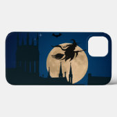 Halloween vliegende heks Case-Mate iPhone case (Achterkant (horizontaal))