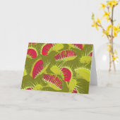 halloween-vliegval kaart (Gele Bloem)