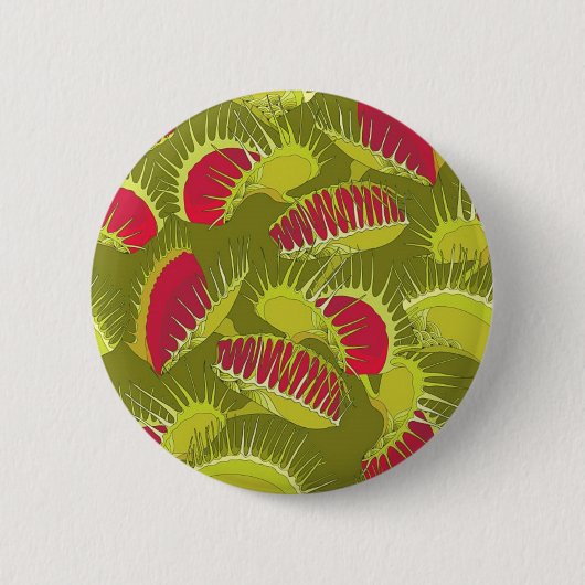 halloween-vliegval ronde button 5,7 cm (Voorkant)