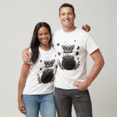 Halloween vlinder t-shirt (Unisex)