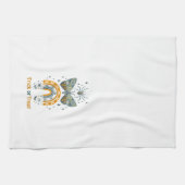 Halloween vlinders, regenboog en spinnen theedoek (Horizontaal)