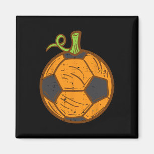 Halloween Voetbal Pompoen Voetbal Kostuum Jongen Magneet