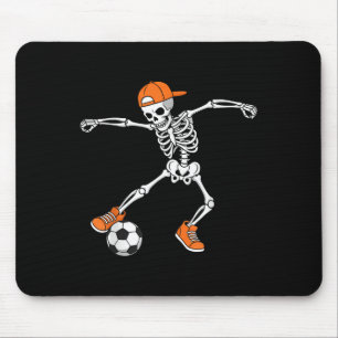 Halloween Voetbal Skelet Voetbal Trick Or Treat Muismat